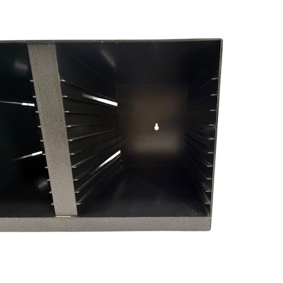 Laserline CD 30/36 Shelf Rack /Wall Mount Case Storage Organizer Plastic Black - Picture 9 of 12